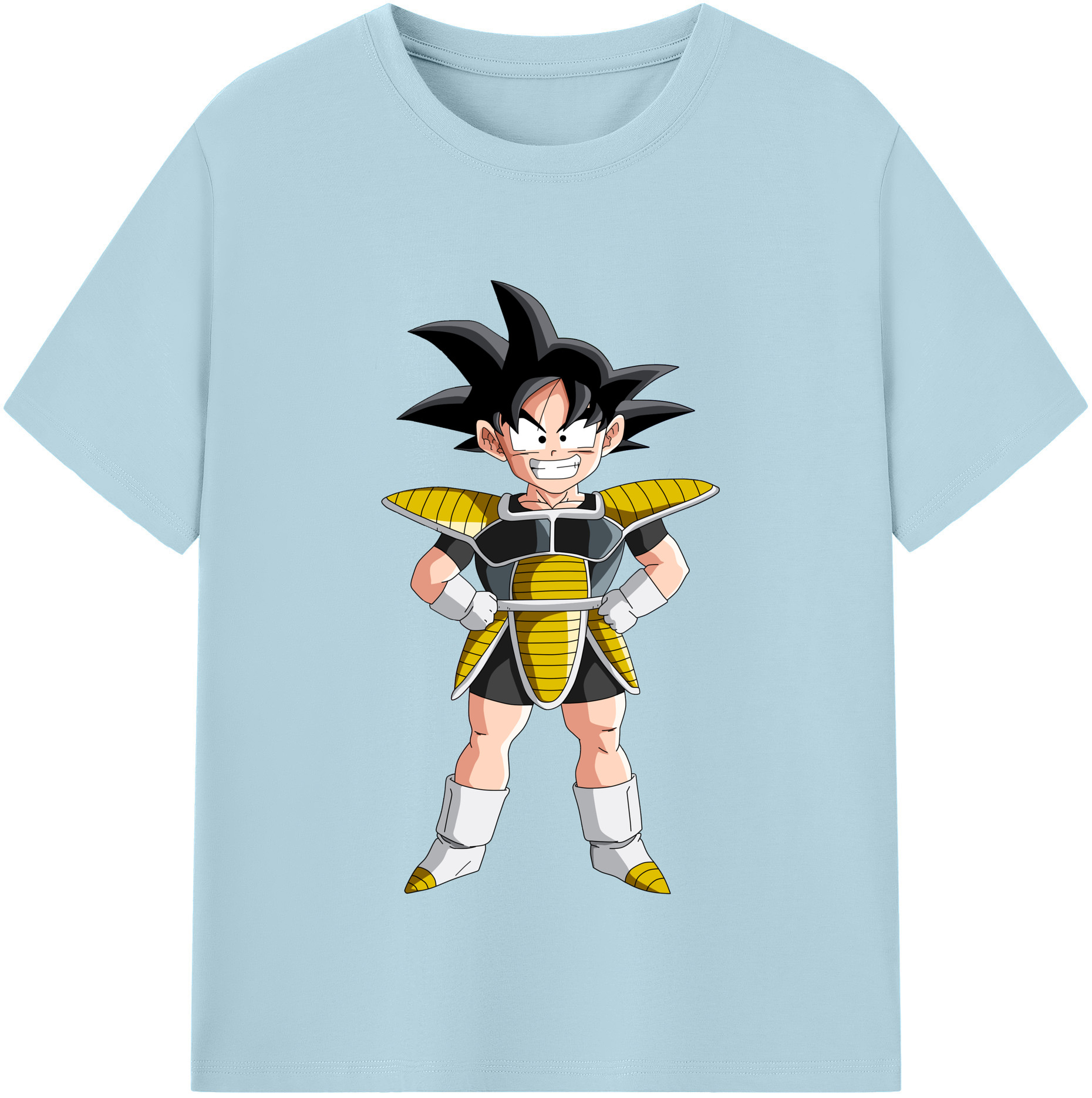 （画像用） ドラゴンボール 孫悟空（そん ごくう）Son Goku カカロット DRAGON BALL Kakarotto 綿100％半袖Tシャツ（フロントプリント）